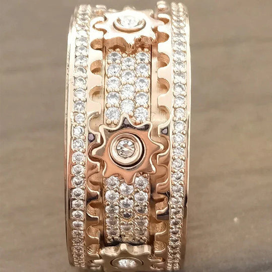 Unisex Roterende Ring Modern Design 6