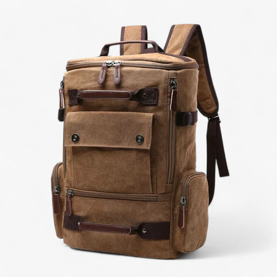 Unisex Rugzak met Laptopvak Vintage voor School en Avontuur 13