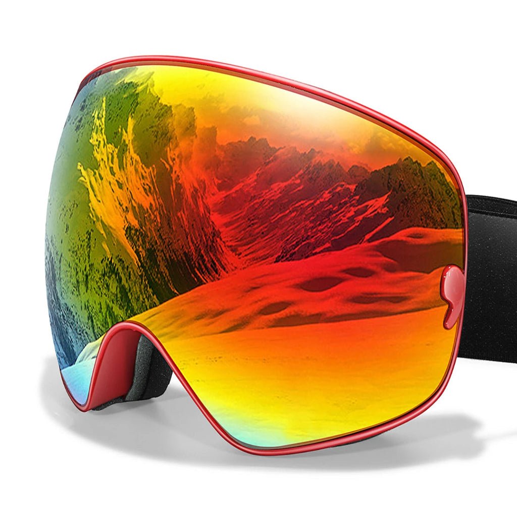 Unisex Skibril met Anticondens en UV400 Bescherming 12