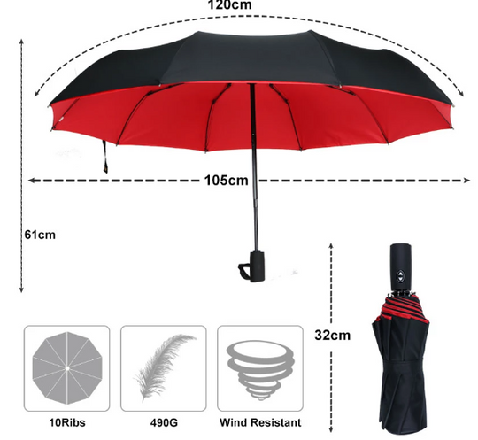 Unisex Stormparaplu Windbestendig 4