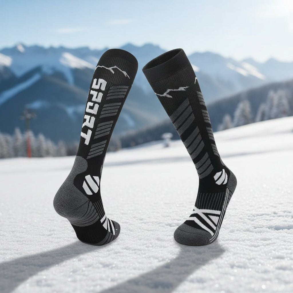 Unisex Thermische Sokken Lange Schacht voor Skiën en Wandelen 1