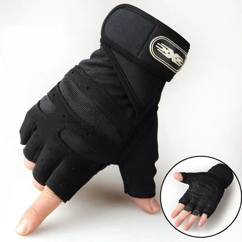 Unisex Trainingshandschoenen met Polssteun voor Fitness 0