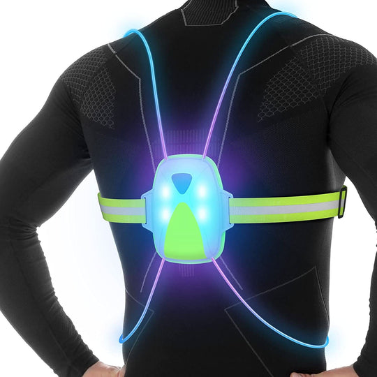 Unisex Veiligheidsvest LED voor Joggen en Buitenactiviteiten 2