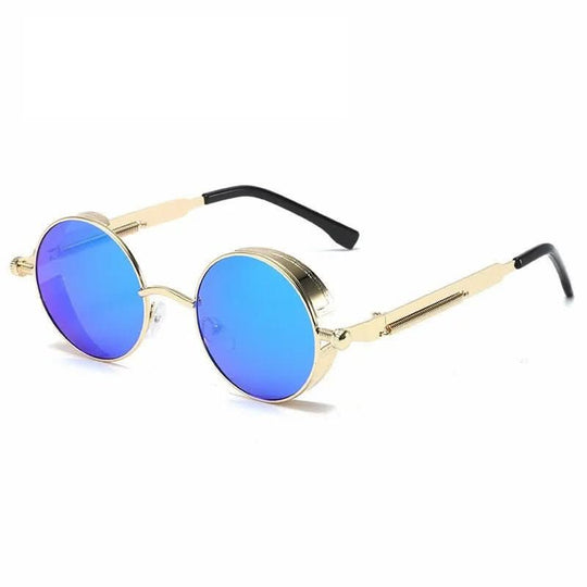 Unisex Vintage Ronde Zonnebril Retro Stijl 9