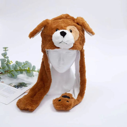 Unisex Wintermuts met Beweegbare Oren voor Feestelijke Gelegenheden 16