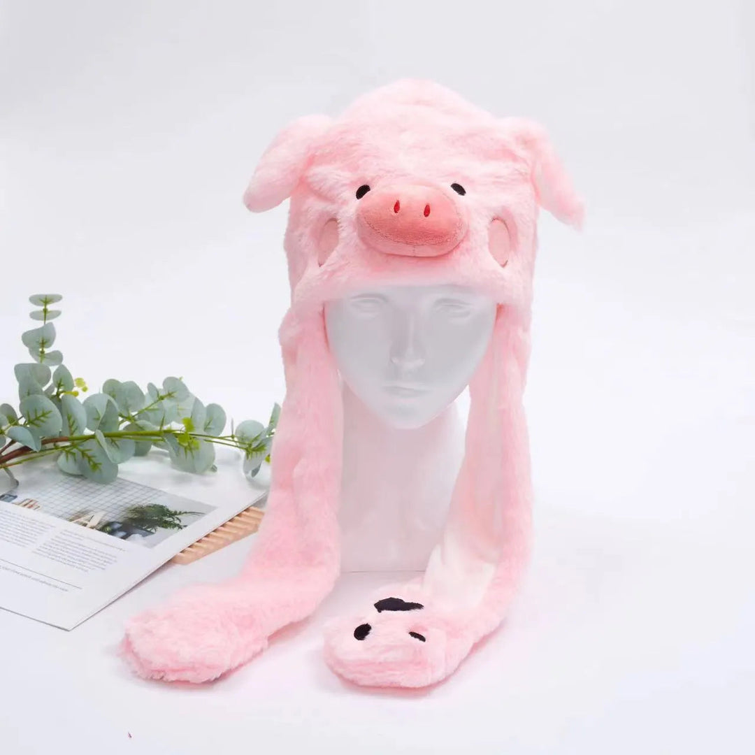 Unisex Wintermuts met Beweegbare Oren voor Feestelijke Gelegenheden 31
