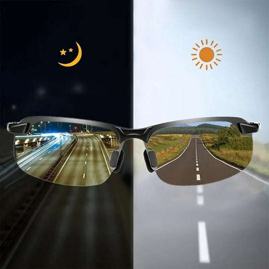 Unisex Zonnebril Gepolariseerd met Meekleurende Lenzen 0