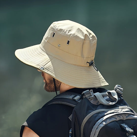 Unisex Zonnehoed Ademend met Brede Rand voor Buitenactiviteiten 4