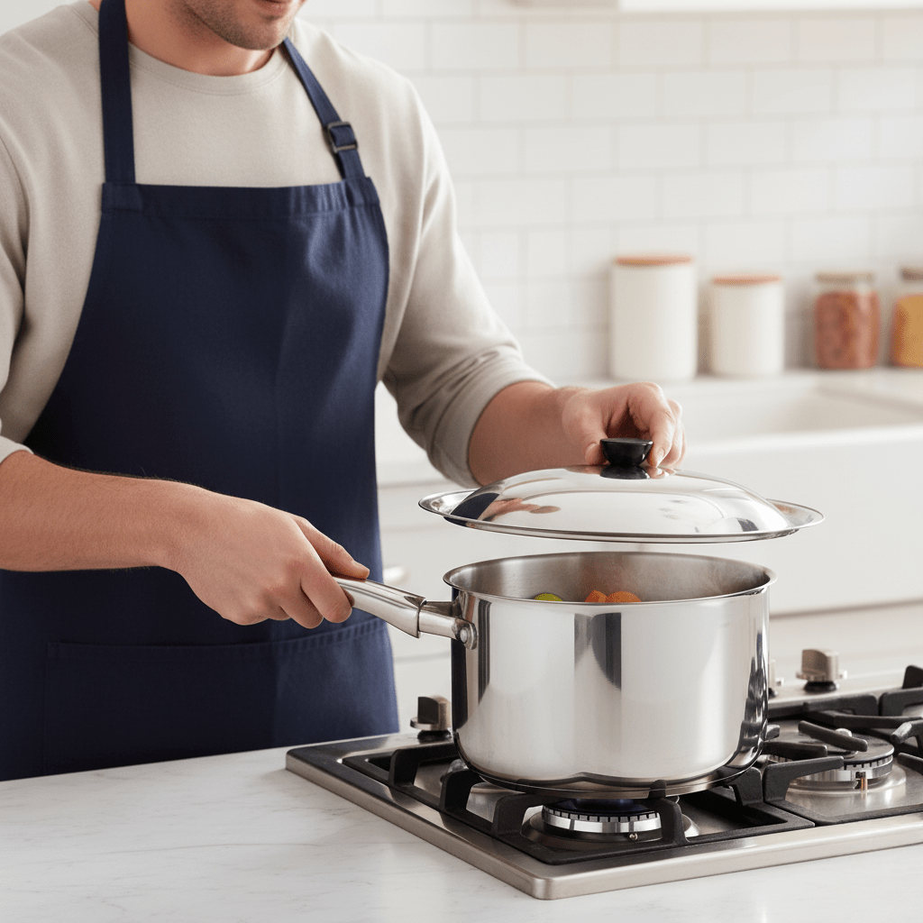 Universele Deksel voor Wokken en Pannen 3