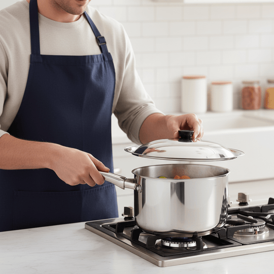 Universele Deksel voor Wokken en Pannen 3