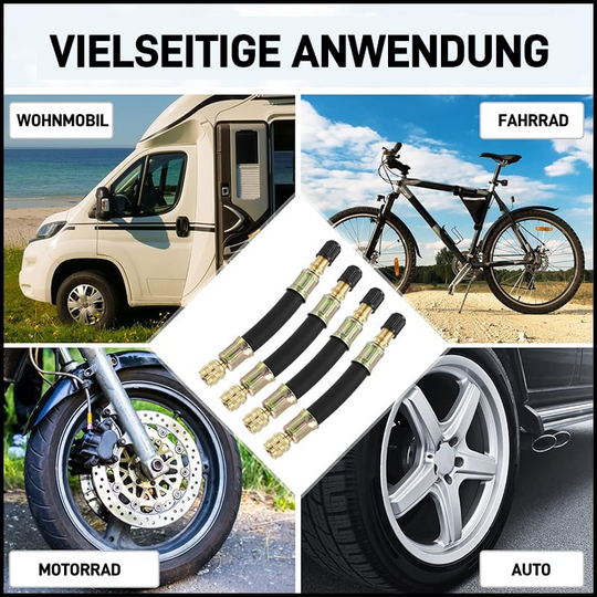 Universele Ventielverlengers voor Banden met Flexibele Slangen 4