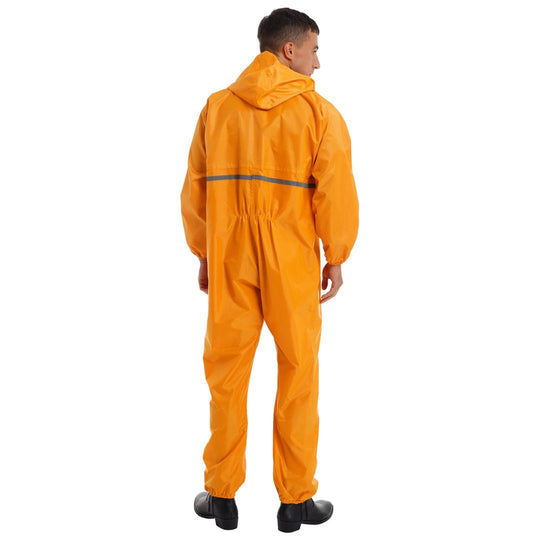 Veiligheidsoverall met Capuchon Waterdicht Reflecterend 6