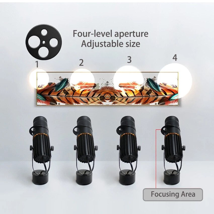 Verstelbare LED Spot Modern Design voor Plafondverlichting en Interieurdecoratie 2