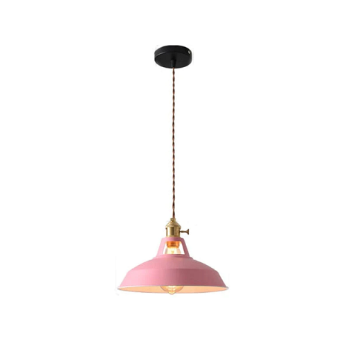 Vintage Hanglamp Metalen Design 12