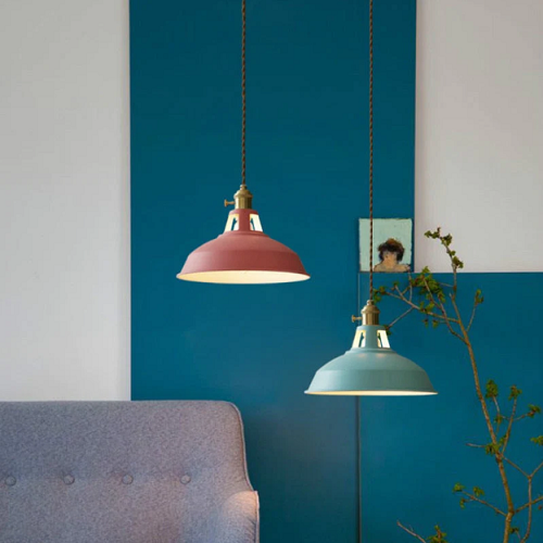 Vintage Hanglamp Metalen Design 2