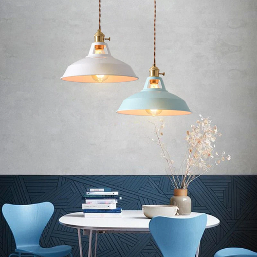 Vintage Hanglamp Metalen Design 7