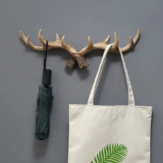 Vintage Wandhaak Antler Retro Stijl voor Thuis 3