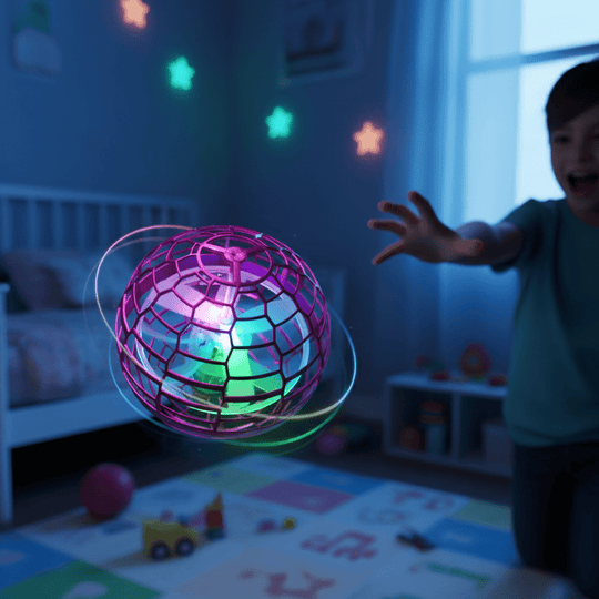 Vliegende Gyroscoop met LED Lichteffecten voor Kinderen en Volwassenen 0