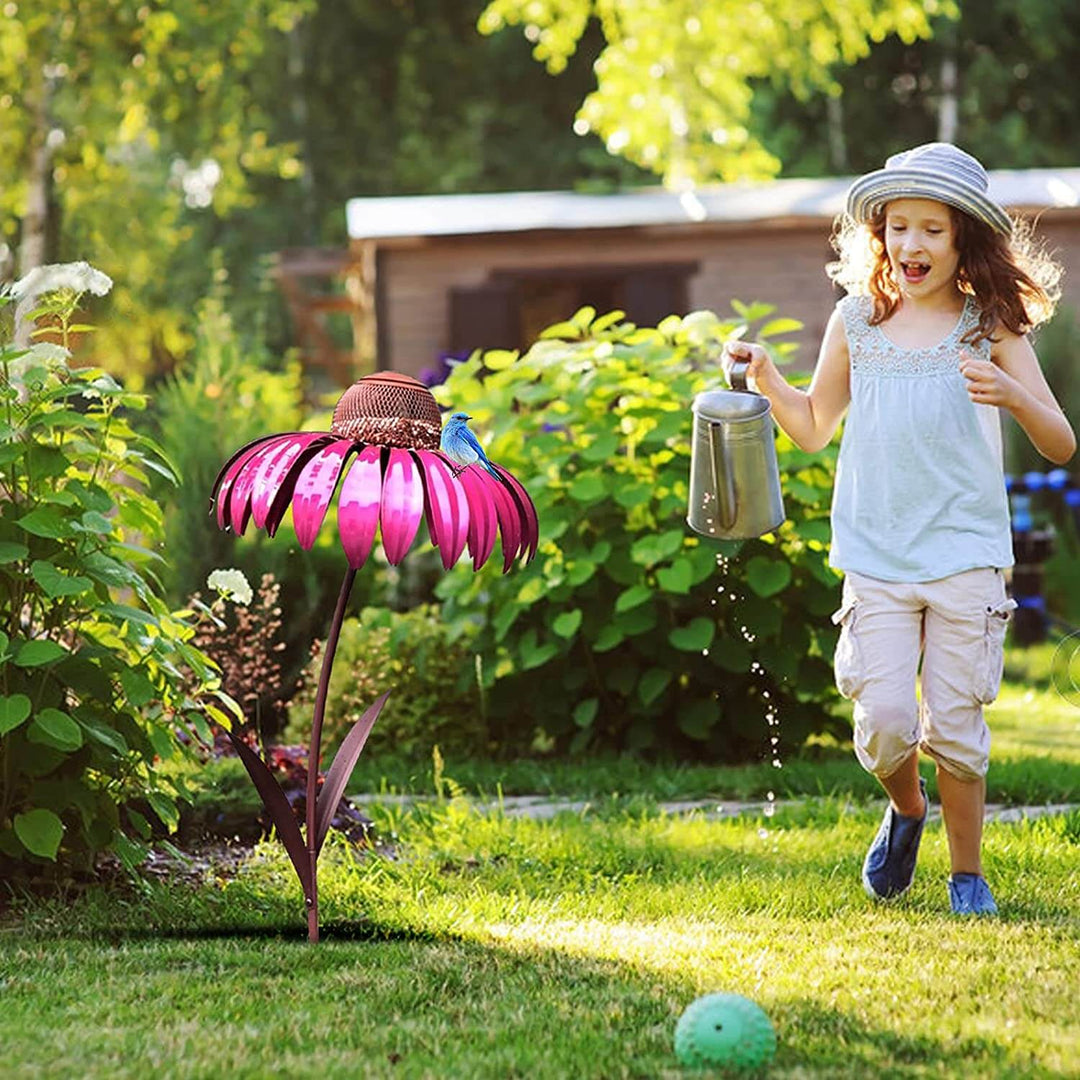 Vogelhuisje Bloemvormig voor Tuin Decoratie 5