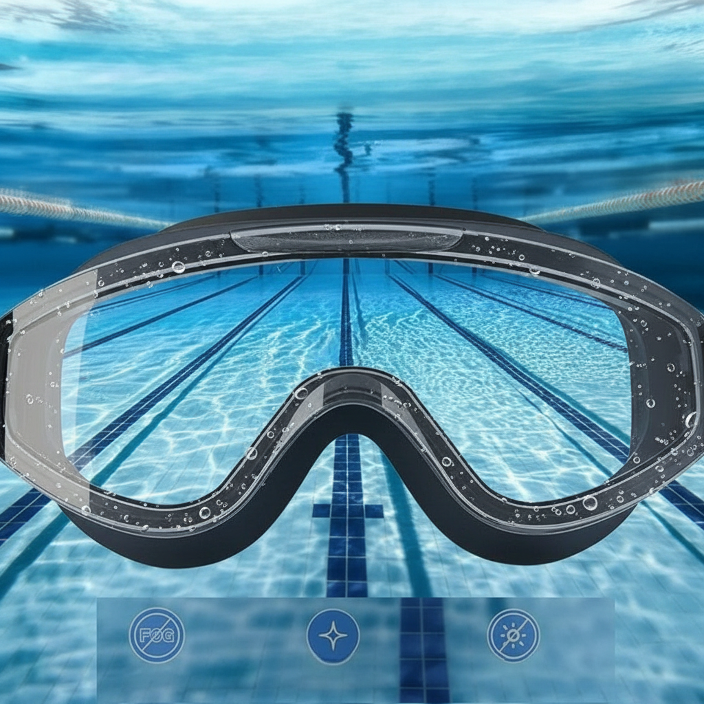 Volwassenen Zwembril HD Waterdicht Anticondens 4