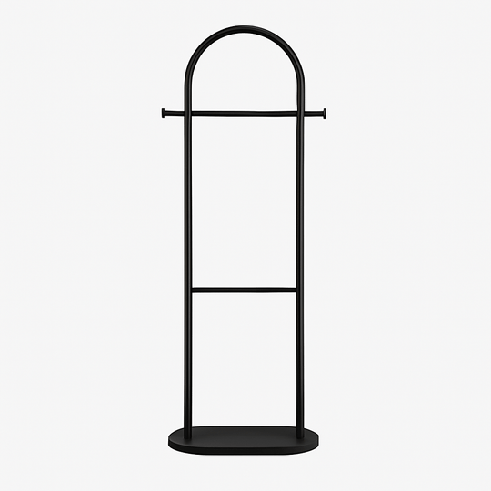 Vrijstaand Kledingrek Minimalistisch Design voor Jassen en Accessoires 8