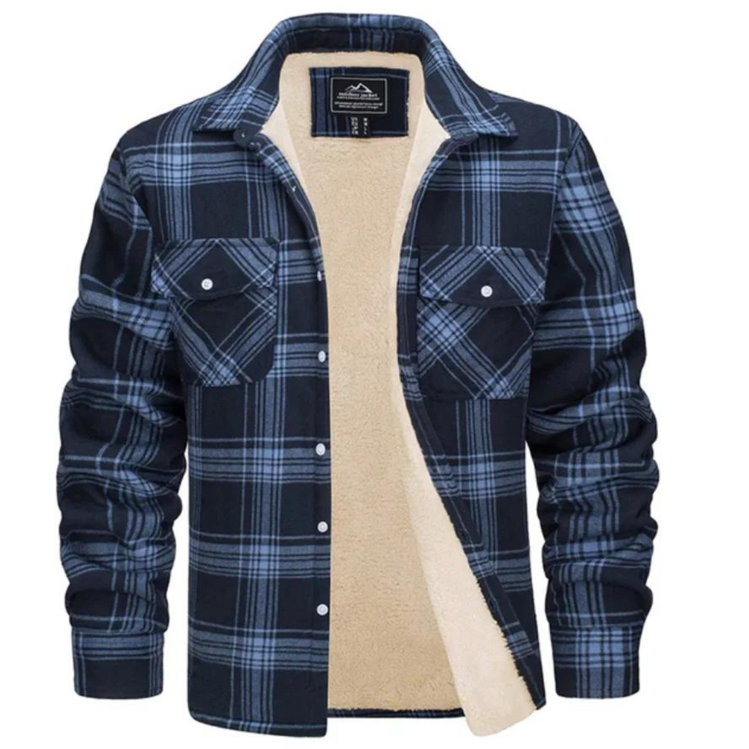 Vrouwen Fleece Gevoerde Ruitjack Comfortabel voor Herfst en Winter 8