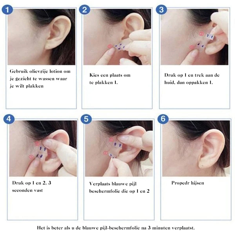 Vrouwen Gezichtstape Onzichtbaar voor Natuurlijke Contouren 8