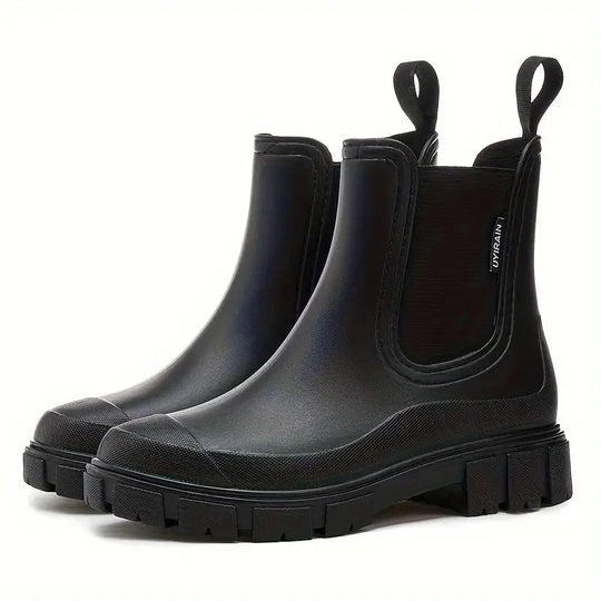 Vrouwen Waterdichte Regenlaarzen met Antislip Zool 5