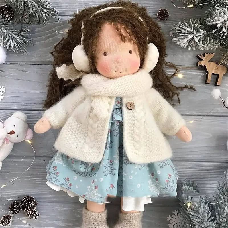 Waldorf-pop met accessoires voor kinderen 1