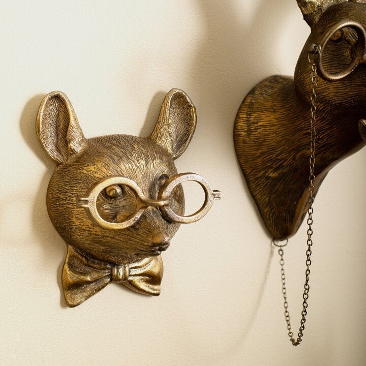 Wanddecoratie Dierenkop Speels voor Woonkamer Muurdecoratie 10