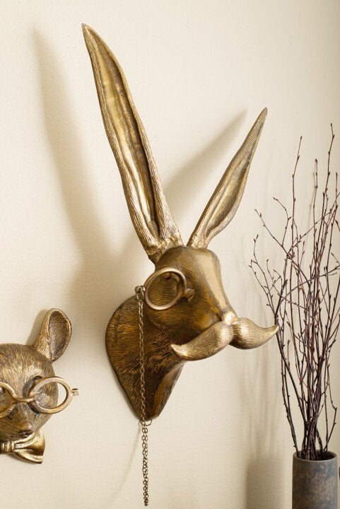 Wanddecoratie Dierenkop Speels voor Woonkamer Muurdecoratie 11