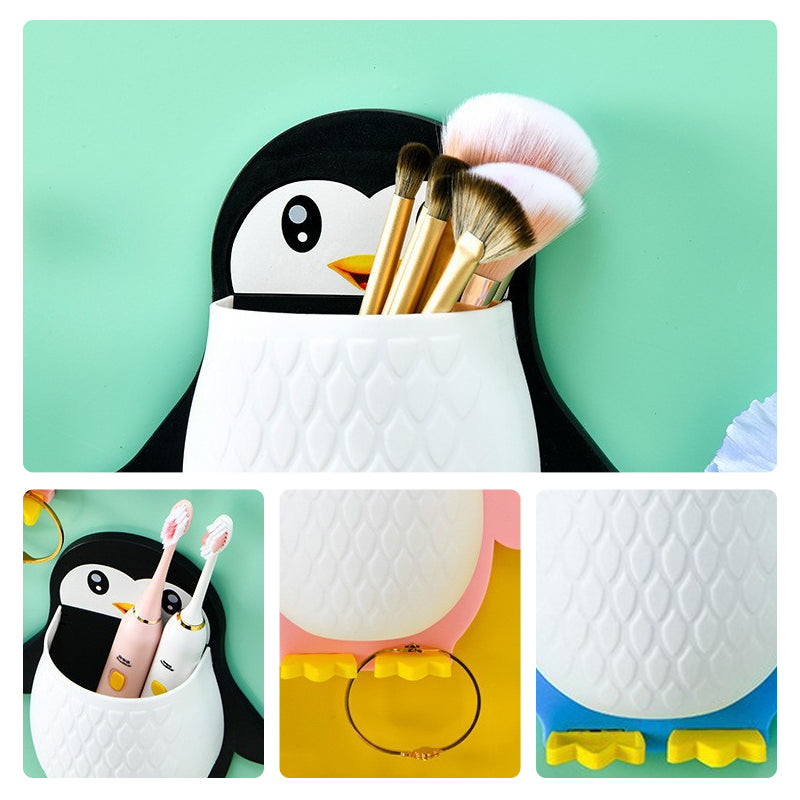 Wandgemonteerde Houder Pinguïnvormig 4