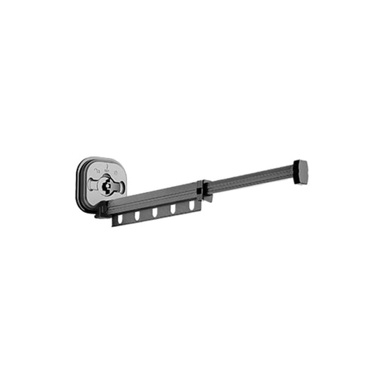 Wandhangend Kledingrek Inklapbaar met Zuignap 0