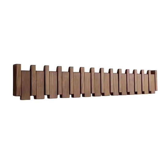 Wandkapstok in Pianostijl Handgemaakt 0