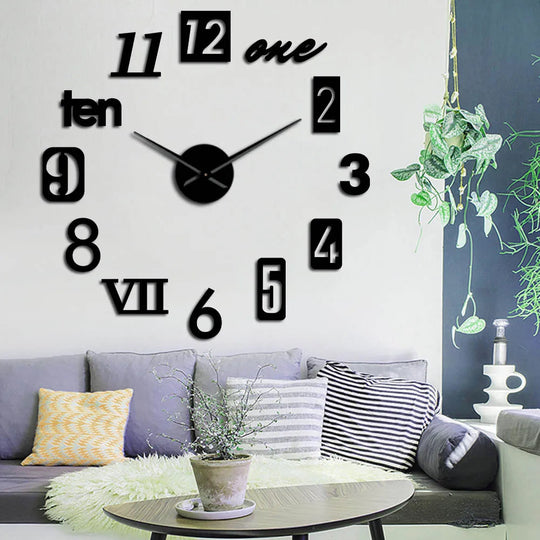 Wandklok Creatief Design Modern 1