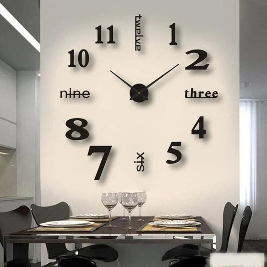 Wandklok Creatief Design Modern 14