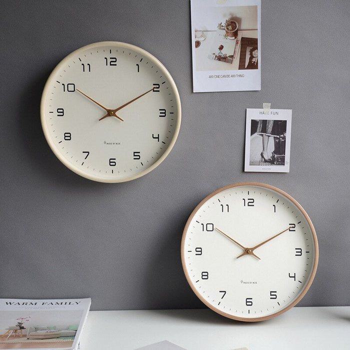 Wandklok Houten Nordic Design 1