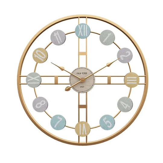 Wandklok Met Romeinse Cijfers 3D Stijlvol 8