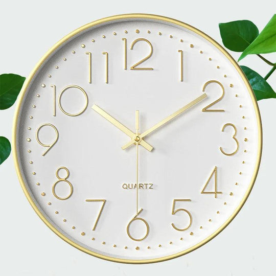 Wandklok Minimalistisch Design 30 cm Stille Beweging 11