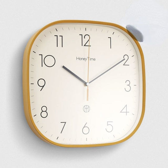 Wandklok Retro Stijl Vierkant 2