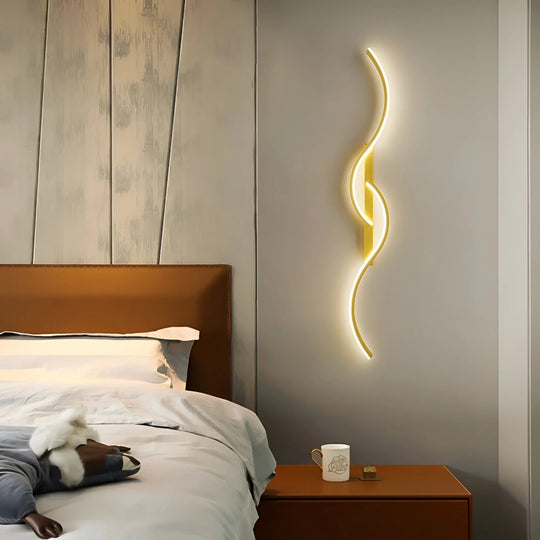Wandlamp Gebogen Modern voor Binnengebruik met LED Verlichting 3