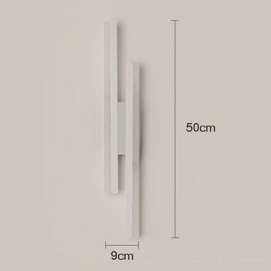 Wandlamp Zwart LED Minimalistisch Ontwerp voor Binnenverlichting 0