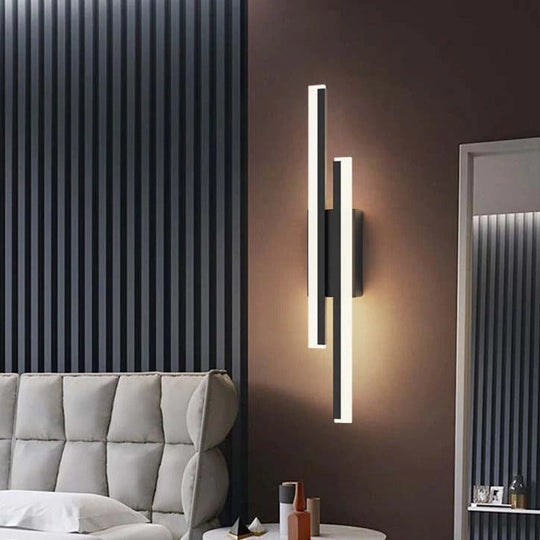 Wandlamp Zwart LED Minimalistisch Ontwerp voor Binnenverlichting 6