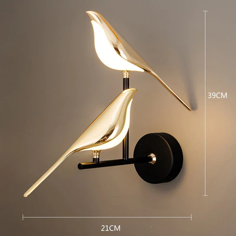 Wandlamp voor Thuis met Luxe Gouden Afwerking 11