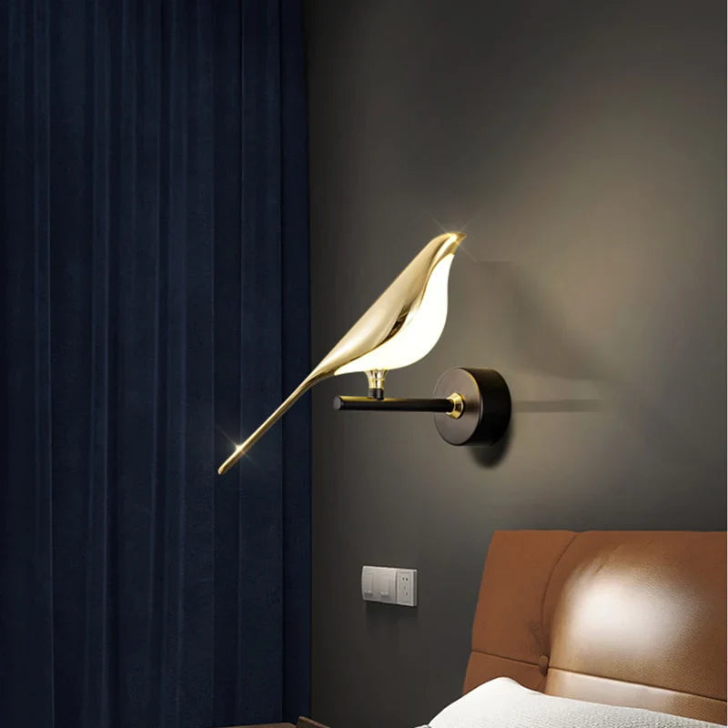 Wandlamp voor Thuis met Luxe Gouden Afwerking 3