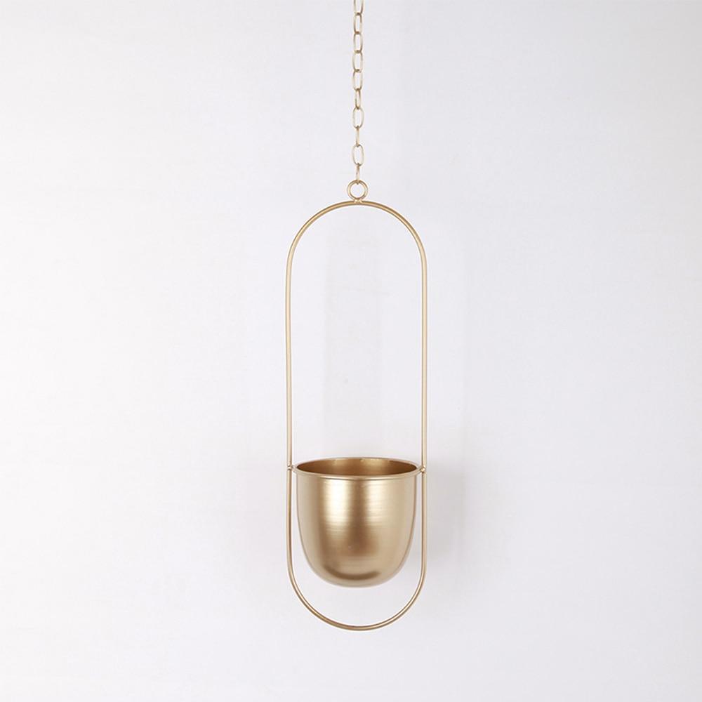 Wandplantenhanger Minimalistisch Met Verstelbare Ketting 9