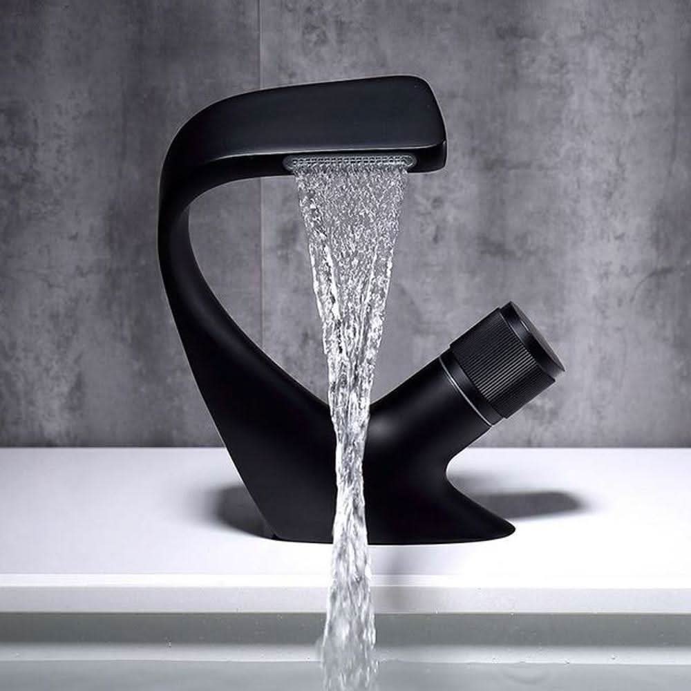Wastafelkraan Waterval Eengreeps Modern 1