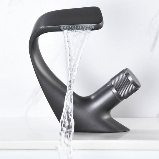 Wastafelkraan Waterval Eengreeps Modern 3