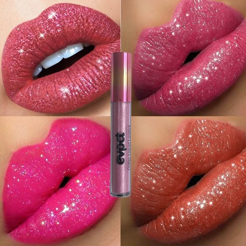 Waterdichte Glitter Lippenstift met Langdurige Glans 5
