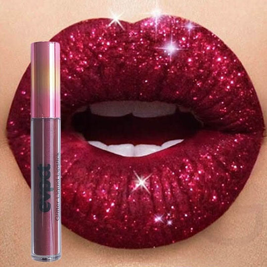 Waterdichte Glitter Lippenstift met Langdurige Glans 7